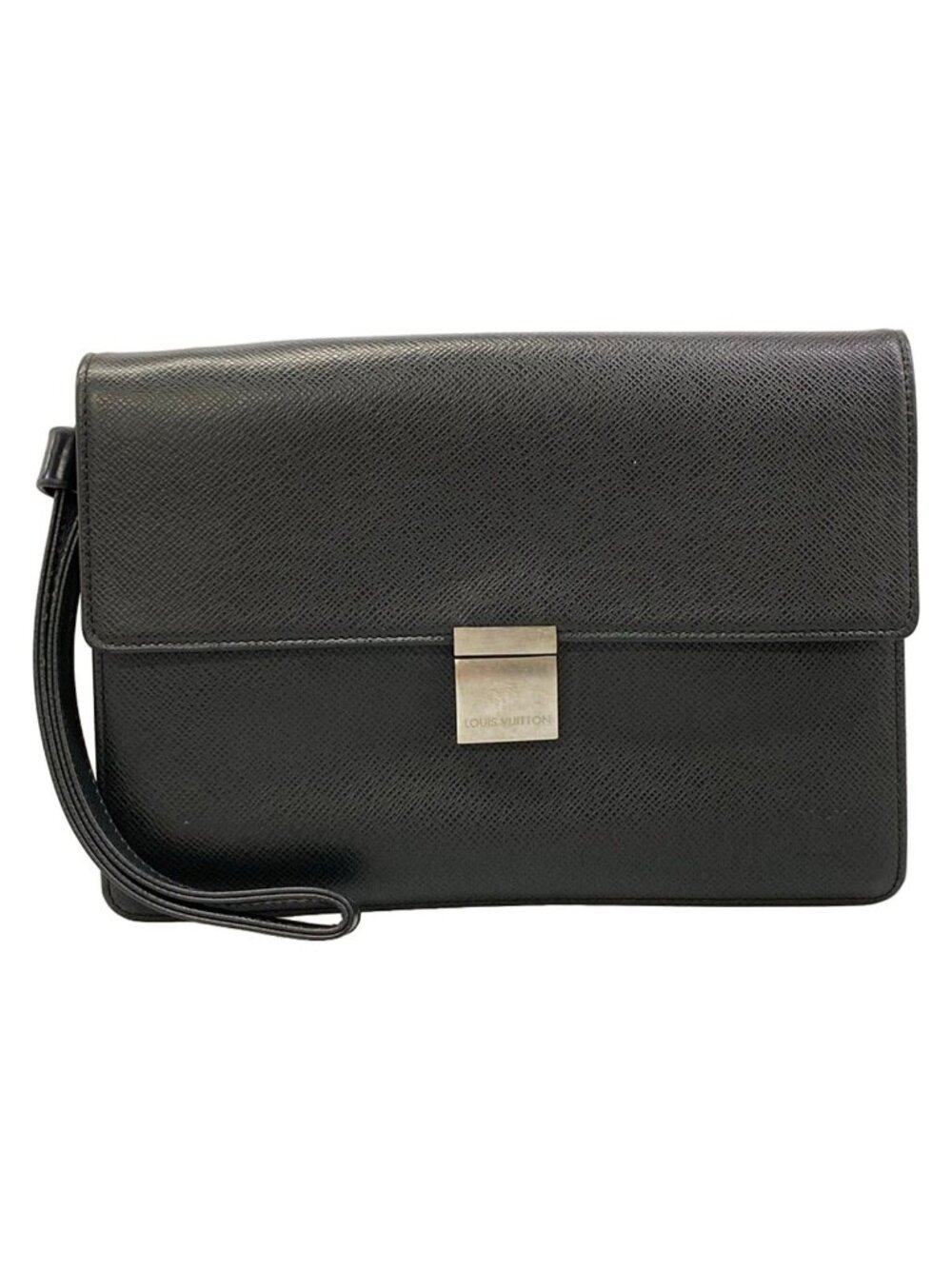 Louis Vuitton Second Bag Taiga Selenga Ardoise